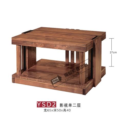 黑胡桃木的声学秩序 爵士机架 YSD2 单二层音响架如何重构听音空间